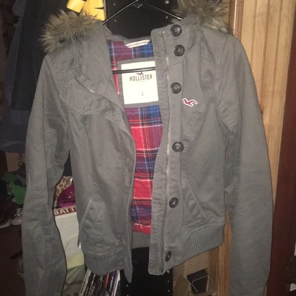 Hollister Jackets & Blazers - Hollister Gray coat size Small